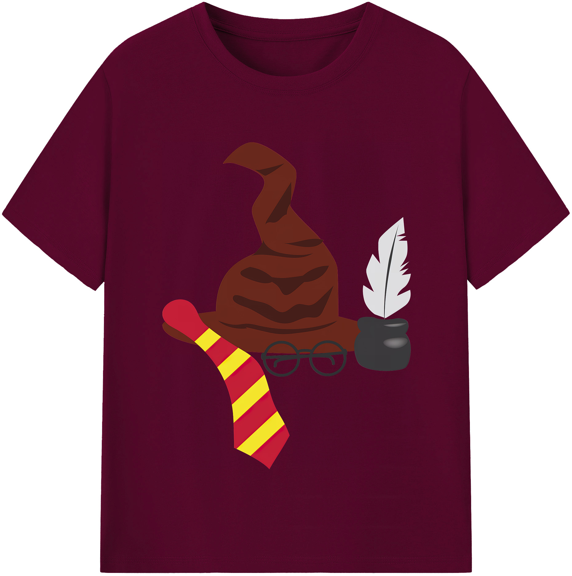 （画像用） Harry Potter ハリー・ポッターシリーズ レディースカジュアルプリントTシャツ（綿100％）